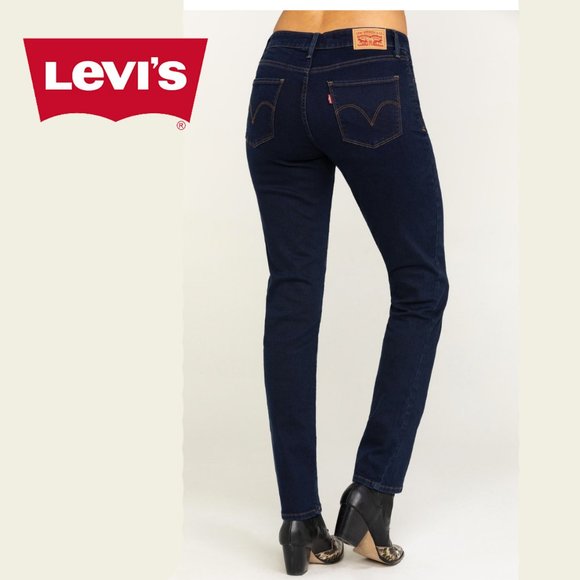 levi's mid rise skinny jeans colors